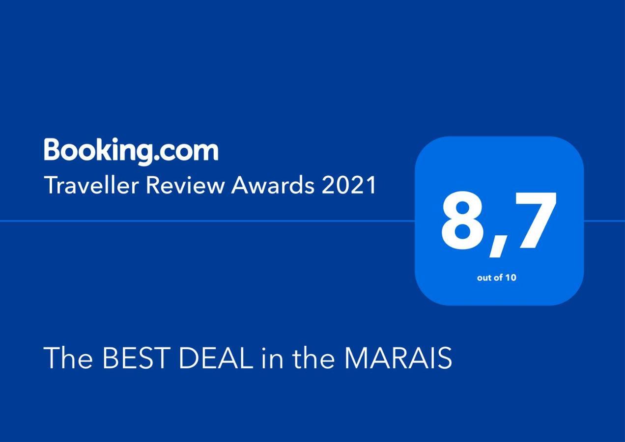 The Best Deal In The Marais - 1Bedroom Apt - 45M2 Párizs Kültér fotó